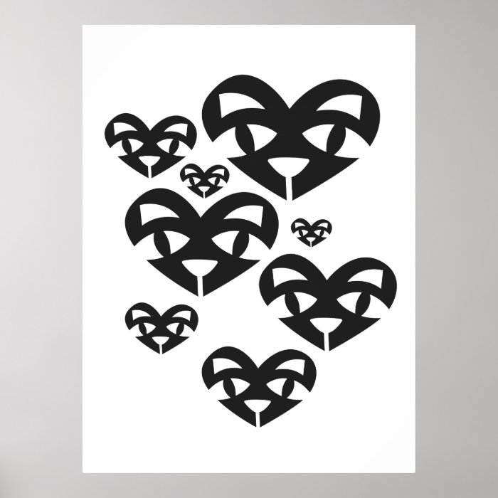 Cat Family Poster/Print