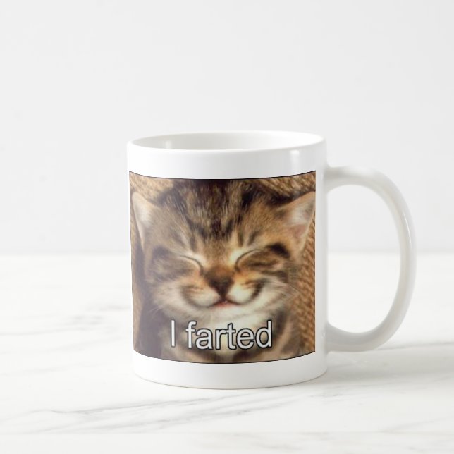 cat fart mug (Right)