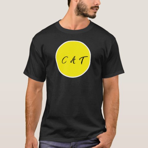CAT FASHIONABLE  MODERN CUTE Design  CAT lover  T_Shirt