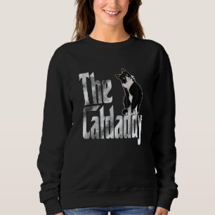 Cat Father The Catfather Crazy Cat Dad Papa 4 Sweatshirt