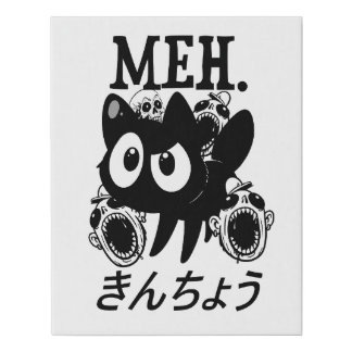 Cat Faux Canvas Print