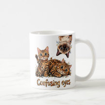 Cat Feline Trio in Bloom Cat Eyes kitten Kitty 👁️