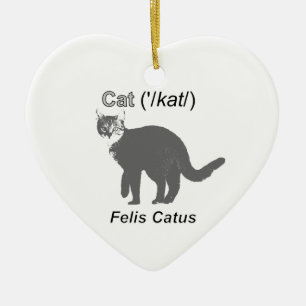 Cat Felis Catus Ceramic Ornament