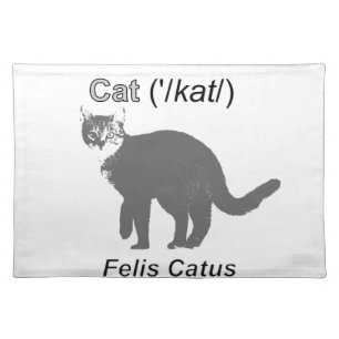 Cat Felis Catus Cloth Placemat