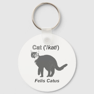 Cat Felis Catus Keychain