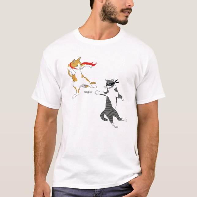 Cat fight T-Shirt (Front)