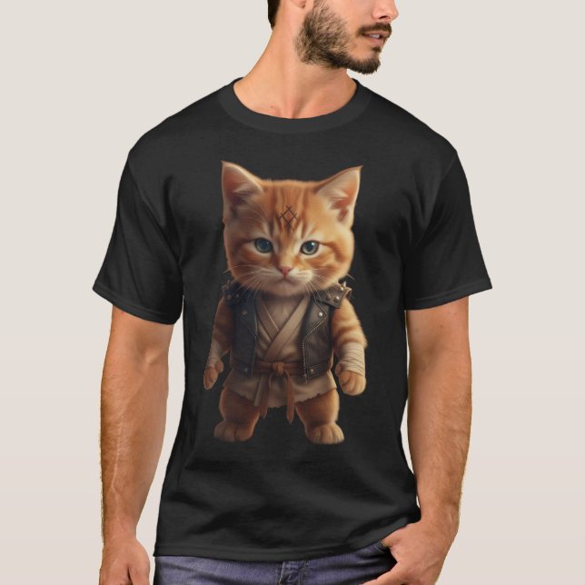 Cat Fighter T-Shirt (Front)
