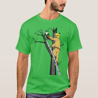 Cat Firefighter Fire Department Rescue Firefightin T-Shirt
