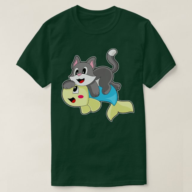 Cat Fish T-Shirt (Design Front)