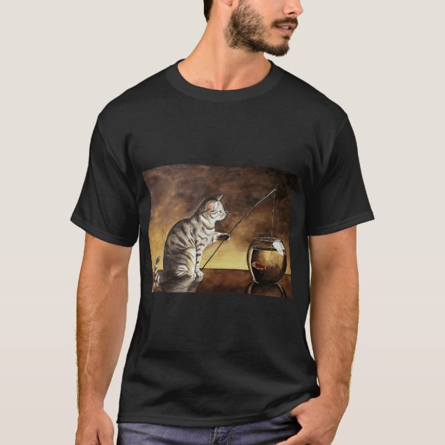 Cat fisher T-Shirt (Front)