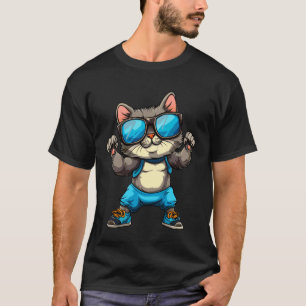 Cat Fitness Trainer Cat T-Shirt