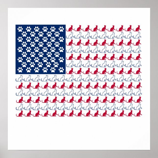 Cat Flag Poster (Front)