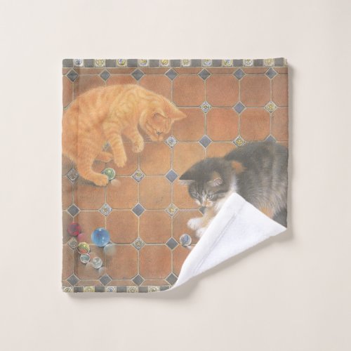 CAT FLANNELWASH CLOTH