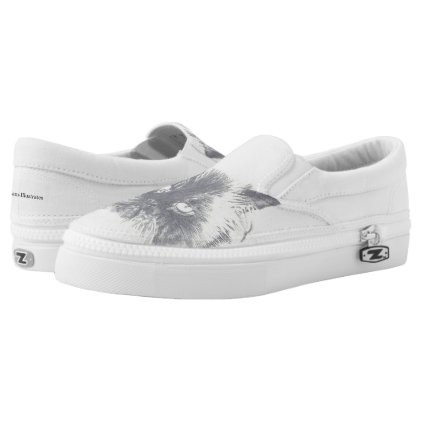 Cat Flat Top Sneakers Shoes