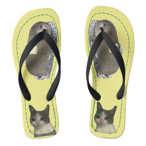 Cat Flippy Floppy Flip Flops