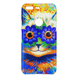 Cat Flower Eyes Uncommon Google Pixel Case