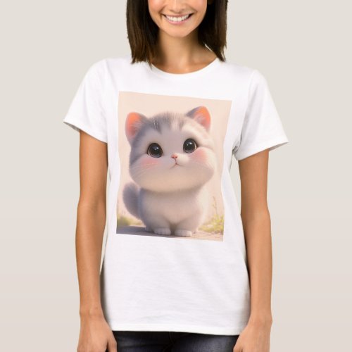 Cat Fluffy Tails T_Shirt