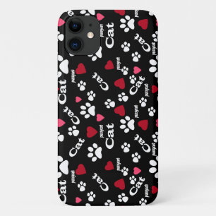 Cat footprints iPhone 11 case