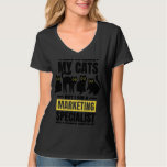 Cat  for Online Marketing Specialist T-Shirt