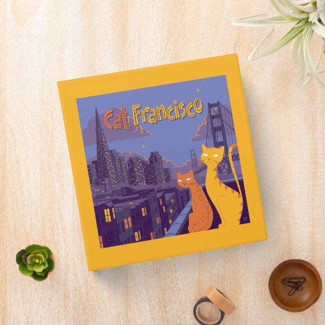 Cat Francisco 3 Ring Binder (In Situ)