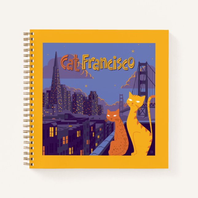 Cat Francisco Notebook (Front)