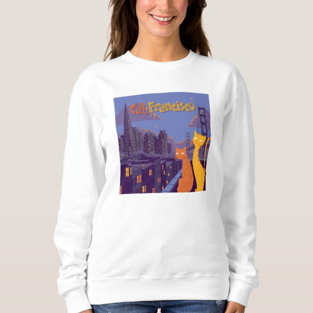 Cat Francisco Sweatshirt (Front)