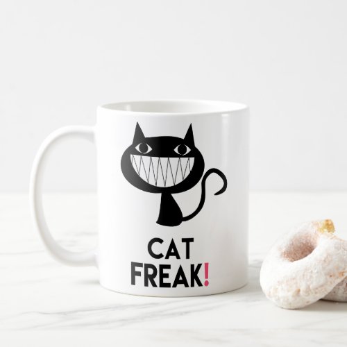 Cat Freak Fun Classic Mug