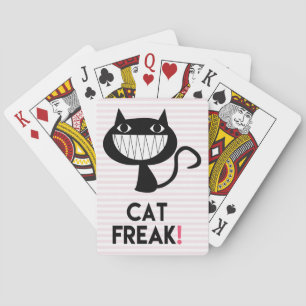 Cat Freak! Fun Poker Playing Cards