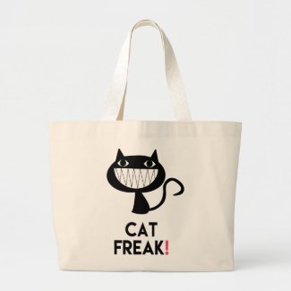 Cat Freak! Fun Tote Bag