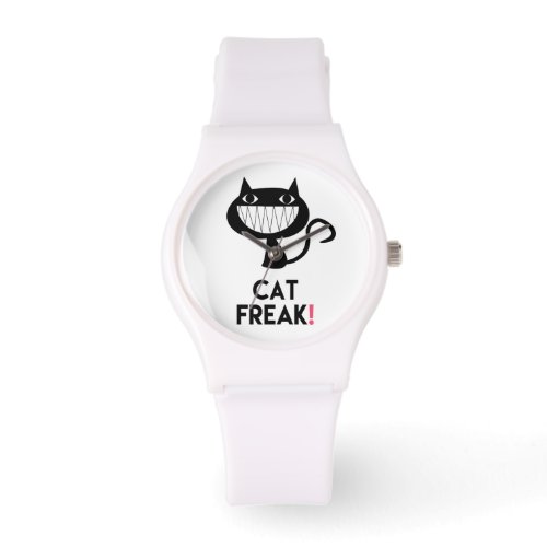 Cat Freak Fun Watch