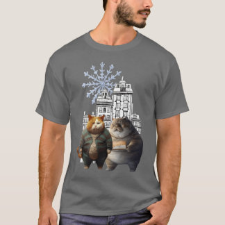 cat friend girl T-Shirt