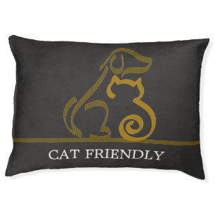 Cat friendly pet bed