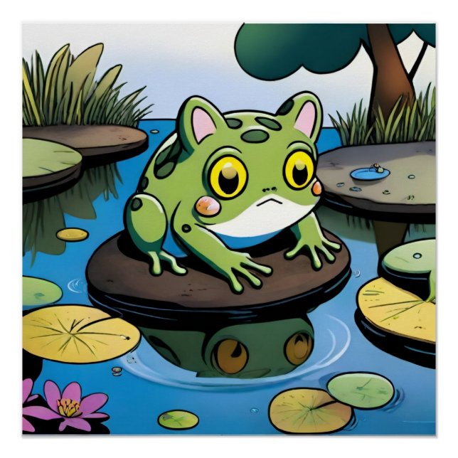 Cat Frog Poster (Front)