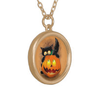 Jewelry  Vintage Happy Halloween Mummy Jack O Lantern Brooch