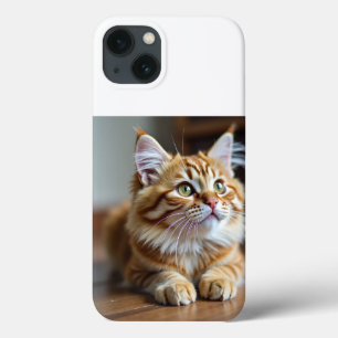Cat funny iPhone 13 case