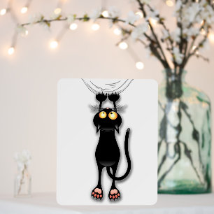 Cat funny Character Scratching Fabric Foam Board