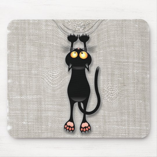 cat scratching fabric