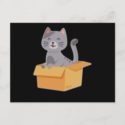 Cat Funny Design Cats Cute Paw Pet Animal Gift Postcard
