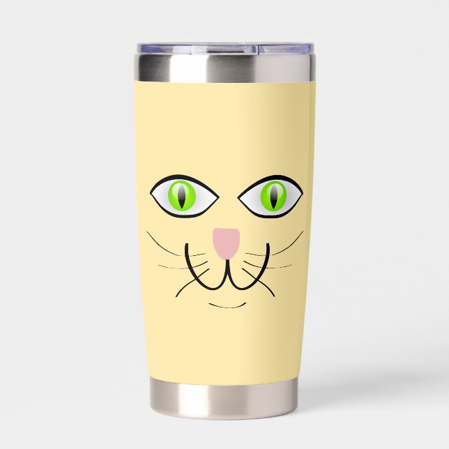 Cat Funny Face Cartoon-29034 Insulated Tumbler (Front)