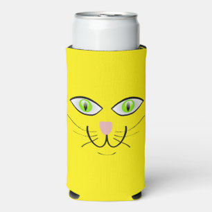 Cat Funny Face Cartoon-29034 Seltzer Can Cooler