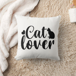 Cat Funny Quotes Throw Pillow