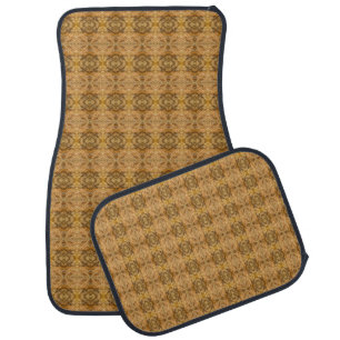Cat fur pattern car mats