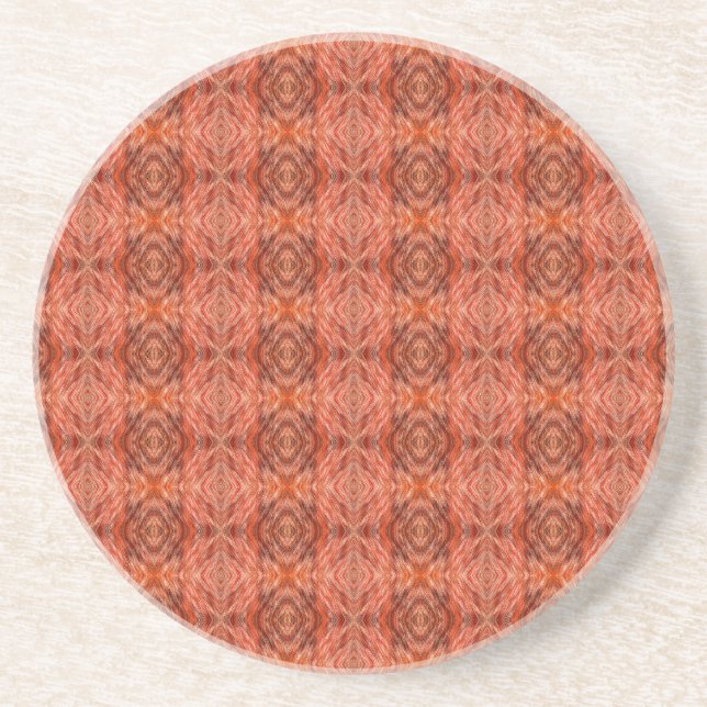 Cat fur pattern sandstone coaster (Front)