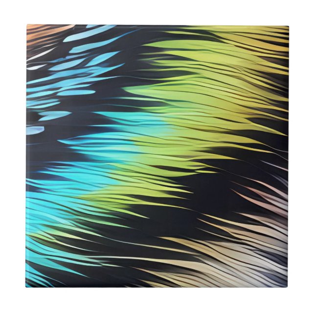Cat Fur Tiles Ceramic Tile Sets (Front)