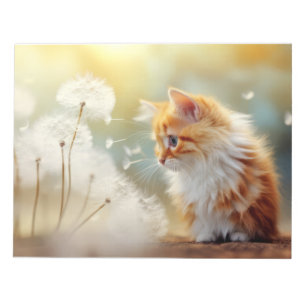 Cat Furry Pet Animal Tranquil Peaceful Notepad