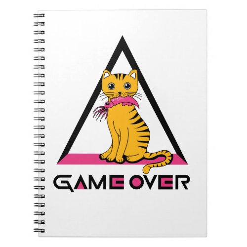 Cat _ Game Over Squid Notebook