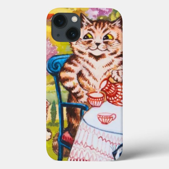 Cat Garden Party Case-Mate iPhone Case (Back)