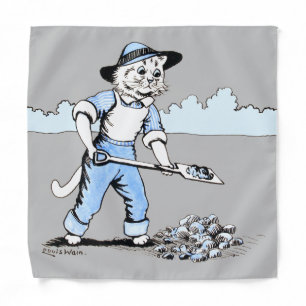 Cat Gardener, Louis Wain Bandana