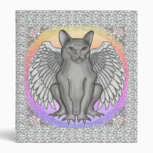 Cat Gargoyle binder