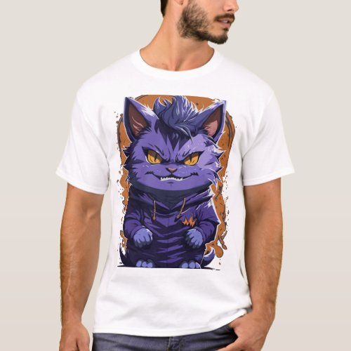 Cat Gengar  T_Shirt